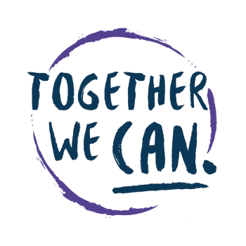 International Overdose Awareness Day logo: "Together We Can."